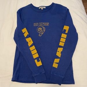 Vintage LA Rams Waffle Longsleeve Size M
